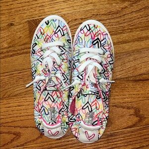 Bobs Women's Colorful Heart Sneakers